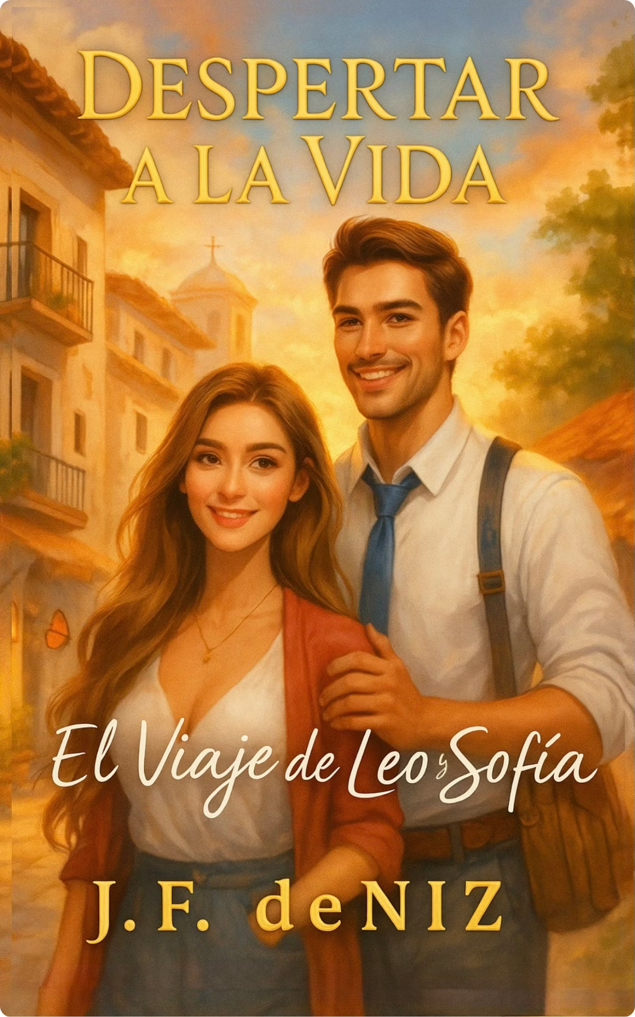 Portada oficial de la novela Despertar a la Vida — J.F. deNIZ